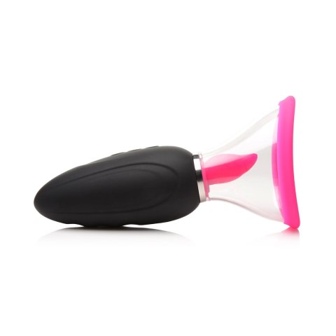 XR Brands 10-trybowy stymulator ssący i pulsacyjny z funkcją lizania XR Brands 10-trybowy stymulator ssący i pulsacyjny z funkcją lizania