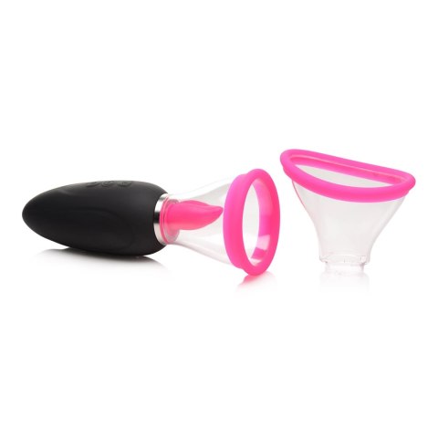 XR Brands 10-trybowy stymulator ssący i pulsacyjny z funkcją lizania XR Brands 10-trybowy stymulator ssący i pulsacyjny z funkcją lizania