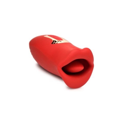 XR Brands Lickgasm Kiss and Tell silikonowy stymulator z funkcją ssania XR Brands Lickgasm Kiss and Tell silikonowy stymulator z funkcją ssania