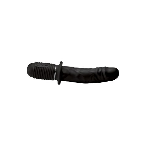 XR Brands Power Pounder czarny silikonowy model wibrująco-pchający XR Brands Power Pounder czarny silikonowy model wibrująco-pchający