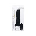 XR Brands Push & Vibe Plug silikonowy, wibracyjny, z funkcją pchania