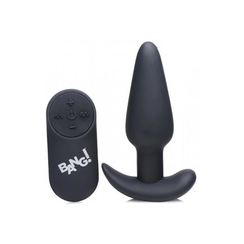 XR Brands Smooth Silicone Plug z pilotem, wodoodporny, 21 trybow XR Brands Smooth Silicone Plug z pilotem, wodoodporny, 21 trybow