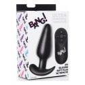 XR Brands Smooth Silicone Plug z pilotem, wodoodporny, 21 trybow