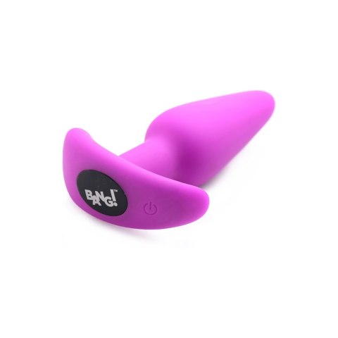 XR Brands Smooth Silicone - wodoodporny korek analny z pilotem, czarny XR Brands Smooth Silicone - wodoodporny korek analny z pilotem, czarny