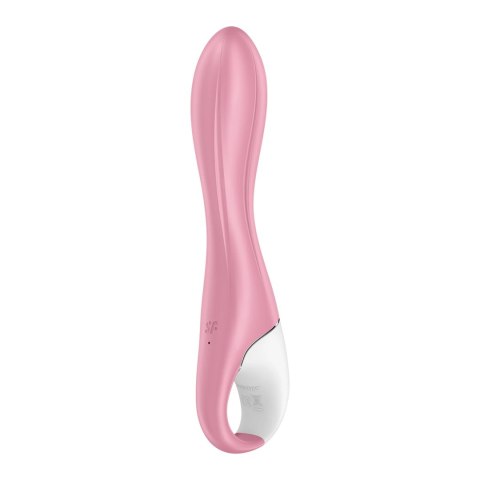 Satisfyer Air Pump G - Wibrator z funkcją dmuchania, silikon, rożowy Satisfyer Air Pump G - Wibrator z funkcją dmuchania, silikon, rożowy