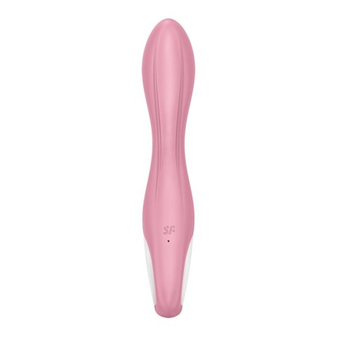 Satisfyer Air Pump G - Wibrator z funkcją dmuchania, silikon, rożowy Satisfyer Air Pump G - Wibrator z funkcją dmuchania, silikon, rożowy