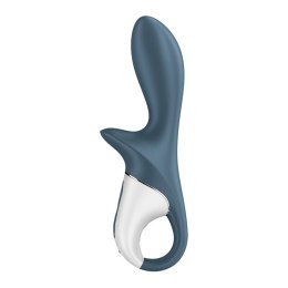 Satisfyer Air Pump Pro - dmuchana maszyna intymna do masażu analnego, czarna