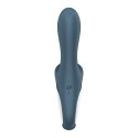 Satisfyer Air Pump Pro - dmuchana maszyna intymna do masażu analnego, czarna
