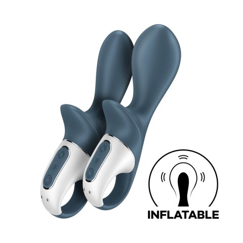 Satisfyer Air Pump Pro - dmuchana maszyna intymna do masażu analnego, czarna Satisfyer Air Pump Pro - dmuchana maszyna intymna do masażu analnego, czarna