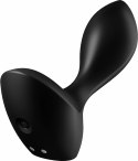 Satisfyer Backdoor Lover - model silikonowy, czarny, 12 trybow pracy