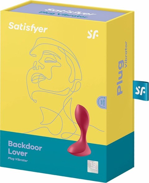 Satisfyer Backdoor Lover - silikonowy korek analny, 12 trybow, czarny Satisfyer Backdoor Lover - silikonowy korek analny, 12 trybow, czarny