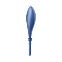 Satisfyer Bullseye - Pierścień wibrujący regulowany, silikonowy, czarny