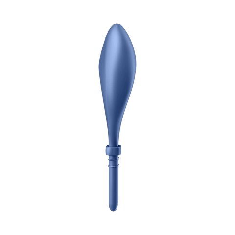 Satisfyer Bullseye - Pierścień wibrujący regulowany, silikonowy, czarny Satisfyer Bullseye - Pierścień wibrujący regulowany, silikonowy, czarny
