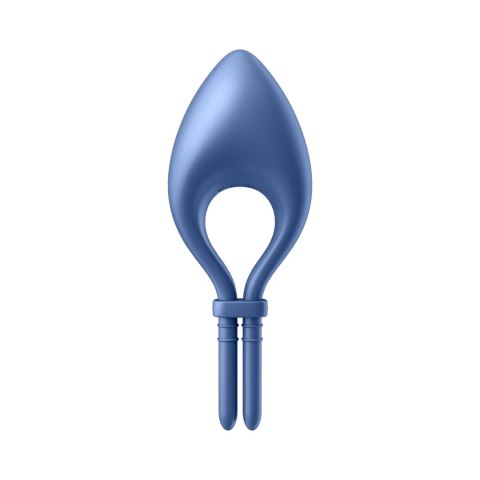 Satisfyer Bullseye - Pierścień wibrujący regulowany, silikonowy, czarny Satisfyer Bullseye - Pierścień wibrujący regulowany, silikonowy, czarny