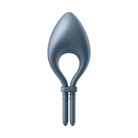 Satisfyer Bullseye - Regulowany pierścień wibrujący, silikon, czarny Satisfyer Bullseye - Regulowany pierścień wibrujący, silikon, czarny