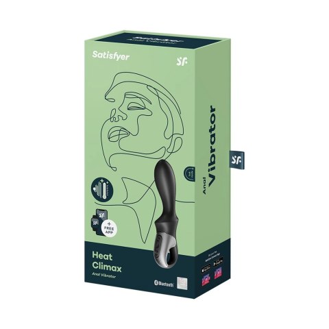 Satisfyer Climax Heat - Wibrujący korek analny z funkcją podgrzewania Satisfyer Climax Heat - Wibrujący korek analny z funkcją podgrzewania