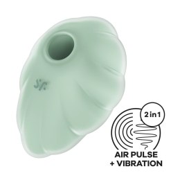 Satisfyer Cloud - Wibrujący model silikonowy Air Pulse, biały