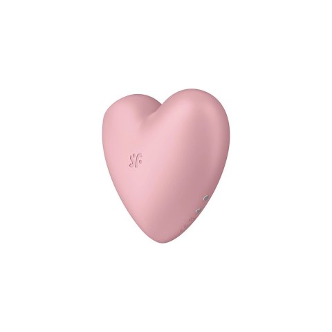 Satisfyer Cutie Heart - Podwojny wibrator pulsacyjny, silikon, rożowy Satisfyer Cutie Heart - Podwojny wibrator pulsacyjny, silikon, rożowy