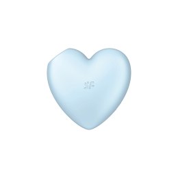Satisfyer Cutie Heart - Wibrujący model pulsacyjny, silikon, IPX7, rożowy
