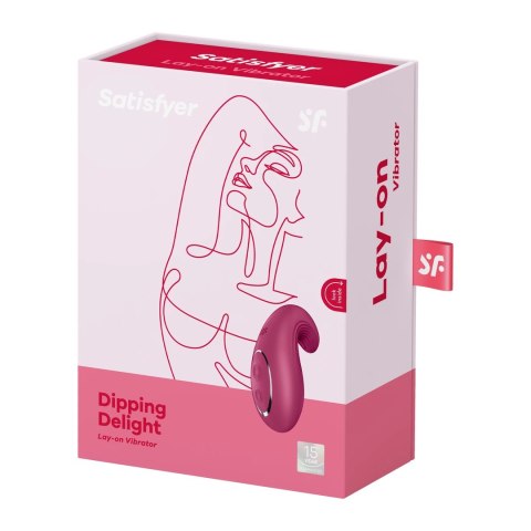 Satisfyer Dipping Delight - stymulator punktowy, silikonowy, wodoodporny Satisfyer Dipping Delight - stymulator punktowy, silikonowy, wodoodporny
