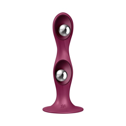 Satisfyer Double Ball-R - model z obciążeniem, anatomiczny silikon medyczny Satisfyer Double Ball-R - model z obciążeniem, anatomiczny silikon medyczny