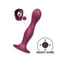 Satisfyer Double Ball-R - model z obciążeniem, anatomiczny silikon medyczny
