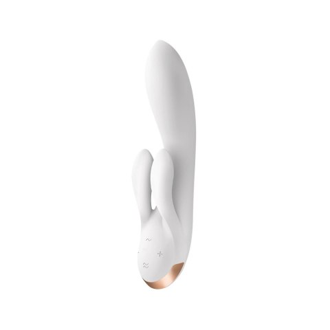 Satisfyer Double Flex - elastyczny model z trzema silnikami i Bluetooth Satisfyer Double Flex - elastyczny model z trzema silnikami i Bluetooth