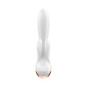 Satisfyer Double Flex - elastyczny model z trzema silnikami i Bluetooth