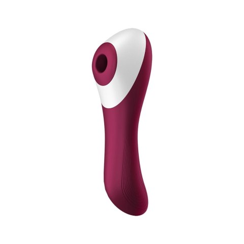 Satisfyer Dual Crush - Wibrator pulsacyjny 2w1, silikon, wodoodporny Satisfyer Dual Crush - Wibrator pulsacyjny 2w1, silikon, wodoodporny