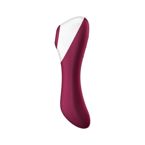 Satisfyer Dual Crush - Wibrator pulsacyjny 2w1, silikon, wodoodporny Satisfyer Dual Crush - Wibrator pulsacyjny 2w1, silikon, wodoodporny
