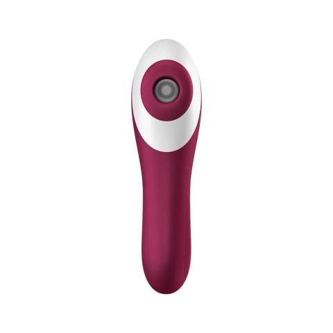 Satisfyer Dual Crush - Wibrator pulsacyjny 2w1, silikon, wodoodporny Satisfyer Dual Crush - Wibrator pulsacyjny 2w1, silikon, wodoodporny