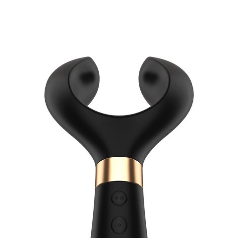 Satisfyer Endless Joy - wielofunkcyjne urządzenie z obrotową głowką, czarne Satisfyer Endless Joy - wielofunkcyjne urządzenie z obrotową głowką, czarne