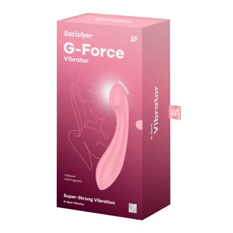 Satisfyer G-Force - silikonowy model zakrzywiony, 10 trybow wibracji Satisfyer G-Force - silikonowy model zakrzywiony, 10 trybow wibracji