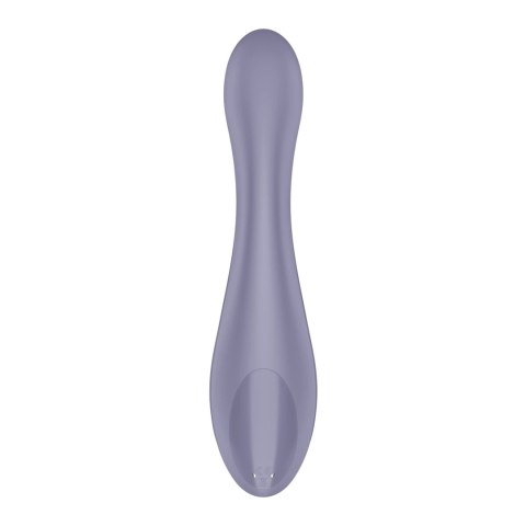 Satisfyer G-Force silikonowy wibrator zakrzywiony, 50 trybow, fioletowy Satisfyer G-Force silikonowy wibrator zakrzywiony, 50 trybow, fioletowy