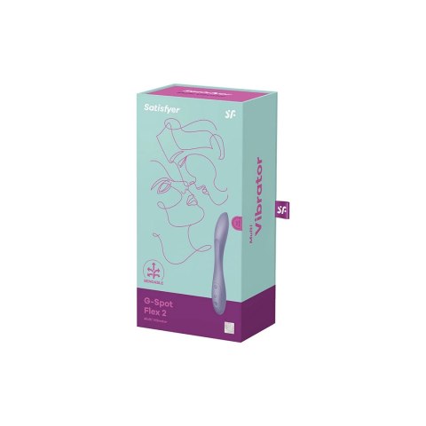 Satisfyer G-Spot Flex 2 - Wibrujący model z elastyczną szyjką, silikonowy Satisfyer G-Spot Flex 2 - Wibrujący model z elastyczną szyjką, silikonowy