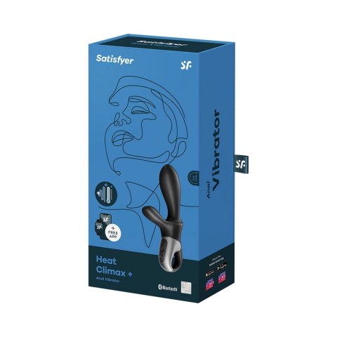Satisfyer Heat Climax - wibrujący korek analny z funkcją podgrzewania Satisfyer Heat Climax - wibrujący korek analny z funkcją podgrzewania