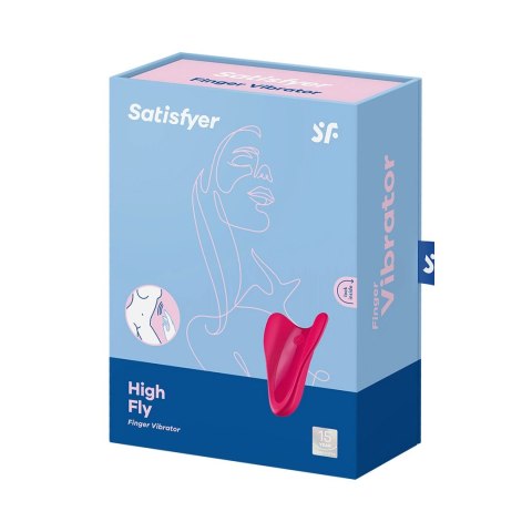 Satisfyer High Fly - Kompaktowa Maszyna Intymna na Palec, Żołta Satisfyer High Fly - Kompaktowa Maszyna Intymna na Palec, Żołta