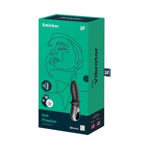 Satisfyer Hot Passion - Model z funkcją podgrzewania do 40°C i uchwytem Satisfyer Hot Passion - Model z funkcją podgrzewania do 40°C i uchwytem
