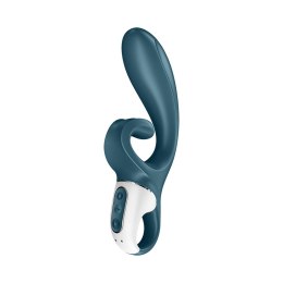 Satisfyer Hug Me - Wibrator podwojny Bluetooth silikonowy IPX7