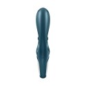 Satisfyer Hug Me - Wibrator podwojny Bluetooth silikonowy IPX7
