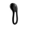 Satisfyer Majestic Duo czarny - elastyczny pierścień wibrujący 12 trybow