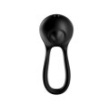 Satisfyer Majestic Duo czarny - elastyczny pierścień wibrujący 12 trybow