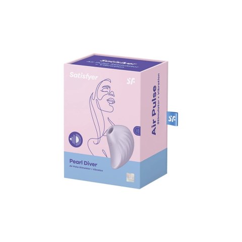 Satisfyer Pearl Diver Kompaktowy stymulator falami powietrznymi i wibracją Satisfyer Pearl Diver Kompaktowy stymulator falami powietrznymi i wibracją