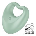 Satisfyer Perfect 3 hybrydowy model na palec, kompaktowy silikon