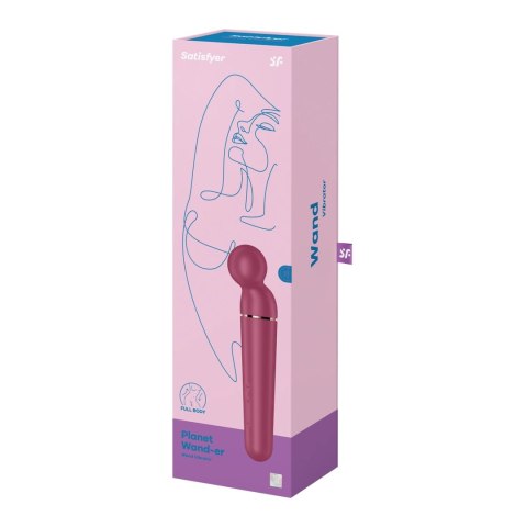 Satisfyer Planet Wand-er masażer z 10 programami, wodoodporny Satisfyer Planet Wand-er masażer z 10 programami, wodoodporny