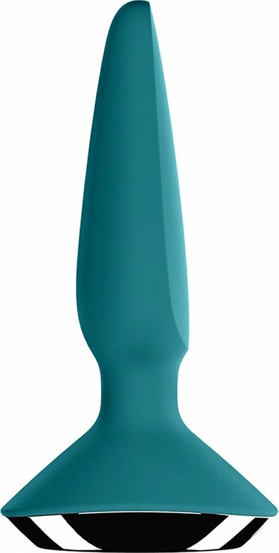 Satisfyer Plug-ilicious 1 - Wibrujący korek, silikon, kolor teal Satisfyer Plug-ilicious 1 - Wibrujący korek, silikon, kolor teal
