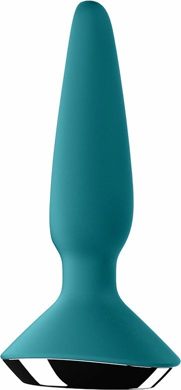 Satisfyer Plug-ilicious 1 - Wibrujący korek, silikon, kolor teal Satisfyer Plug-ilicious 1 - Wibrujący korek, silikon, kolor teal