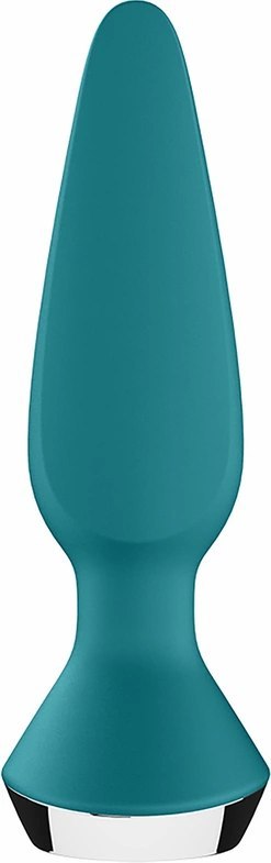 Satisfyer Plug-ilicious 1 - Wibrujący korek, silikon, kolor teal Satisfyer Plug-ilicious 1 - Wibrujący korek, silikon, kolor teal