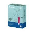 Satisfyer Power Bullet 1 mini - kompaktowa maszyna wibrująca, czerwona