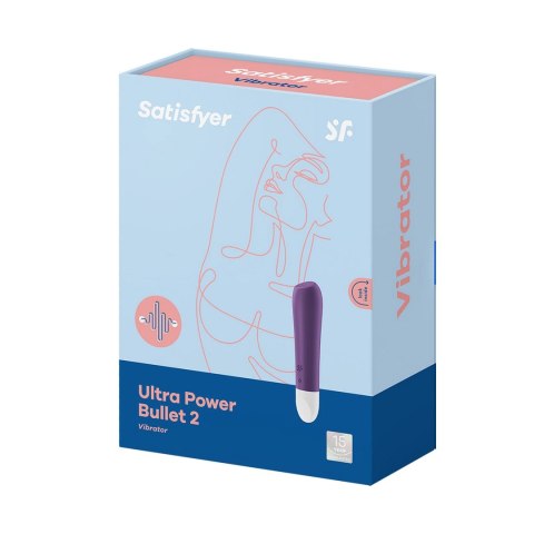 Satisfyer Power Bullet 2 - kompaktowy model wibrujący, czarny Satisfyer Power Bullet 2 - kompaktowy model wibrujący, czarny